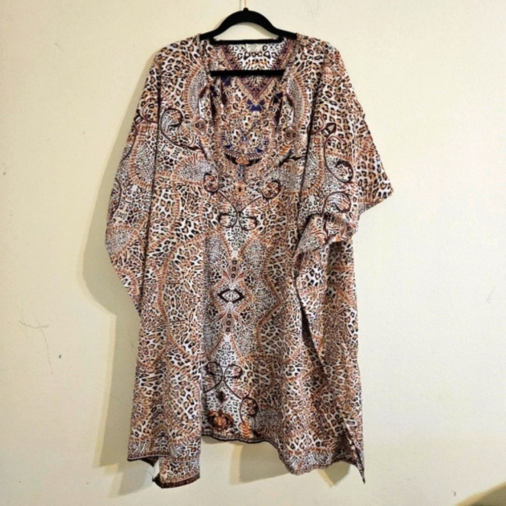 Gypsie Blu Caftan Cover Up